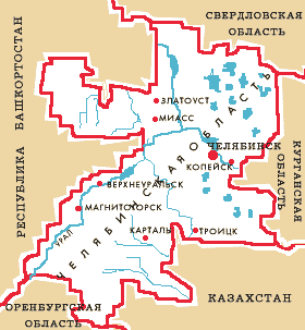 БЕСТ на карте России: Челябинская область